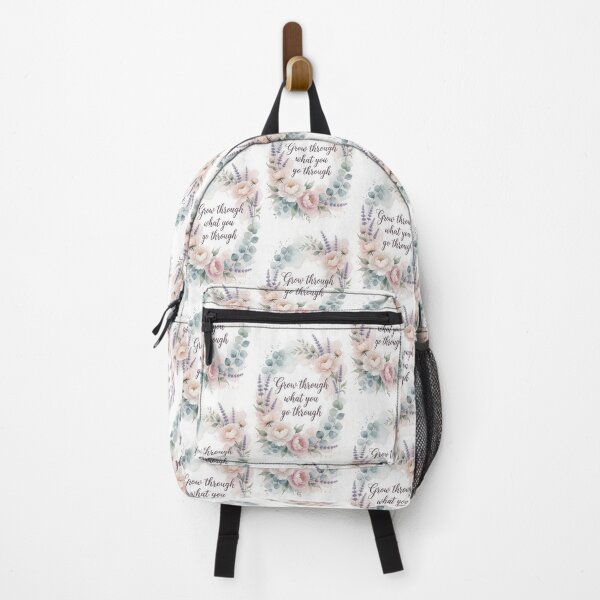 Item preview, Grow Through What You Go Through Floral designed and sold by HappyOops.