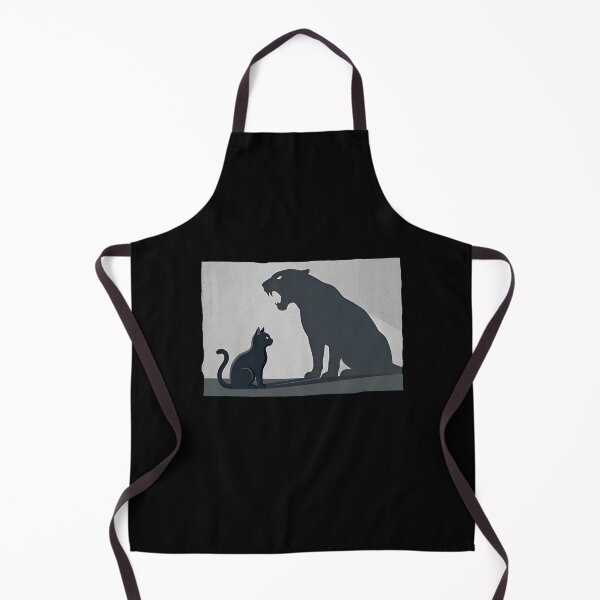Item preview, Black Cat Panther Shadow Courage designed and sold by Zazz Lee.
