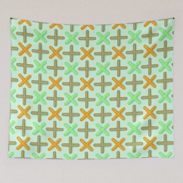 Item preview, 3D Puffy Cross Arrow Pattern designed and sold by tagarc.