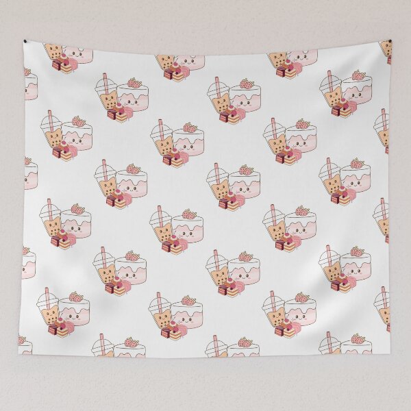Item preview, あまいカフェタイム Happy Sweet Treats designed and sold by Valiabeth.