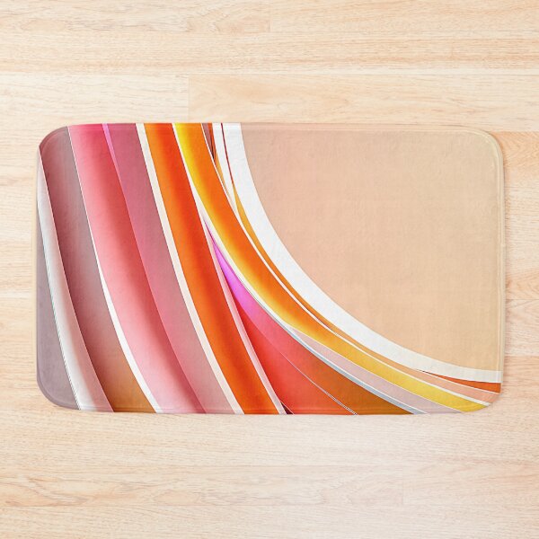 Item preview, Vibrant Smooth Wave Minimalist Flow - Elegant Warm Gradient Art designed and sold by CuteSlothWorld.