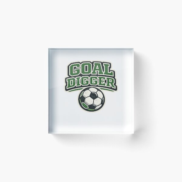 Item preview, Goal Digger - Funny Soccer Ball Design designed and sold by EastEndTownie.