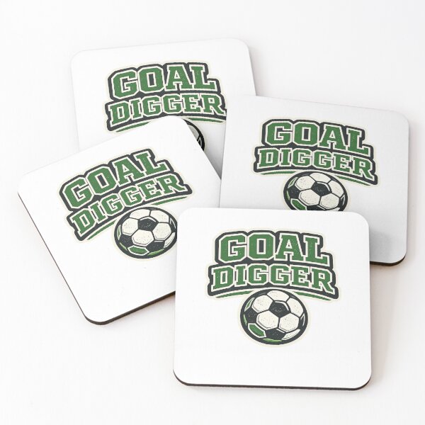 Item preview, Goal Digger - Funny Soccer Ball Design designed and sold by EastEndTownie.