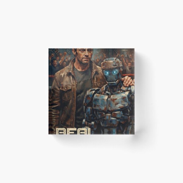 Item preview, Real Steel Fine Art Tribute designed and sold by Art's Diner.