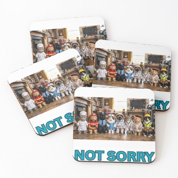 Item preview, i love cats. not sorry designed and sold by Goode-sense2025.