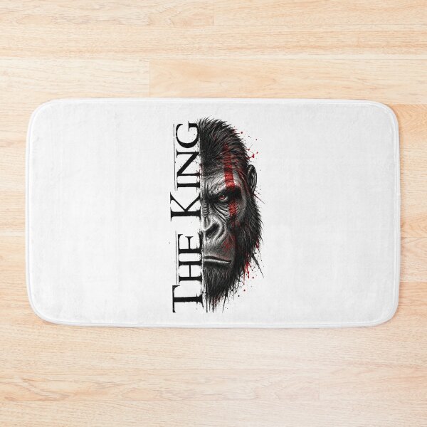 Item preview, Gorilla King Graphic T-Shirt | Tribal Primate Art | Modern Tattoo Style designed and sold by USA--shop.