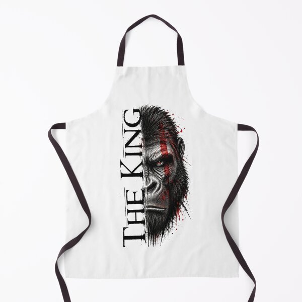Item preview, Gorilla King Graphic T-Shirt | Tribal Primate Art | Modern Tattoo Style designed and sold by USA--shop.