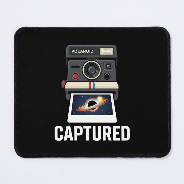 Item preview, Captured Polaroid Instant Camera Black Hole Astrophotography designed and sold by Zazz Lee.