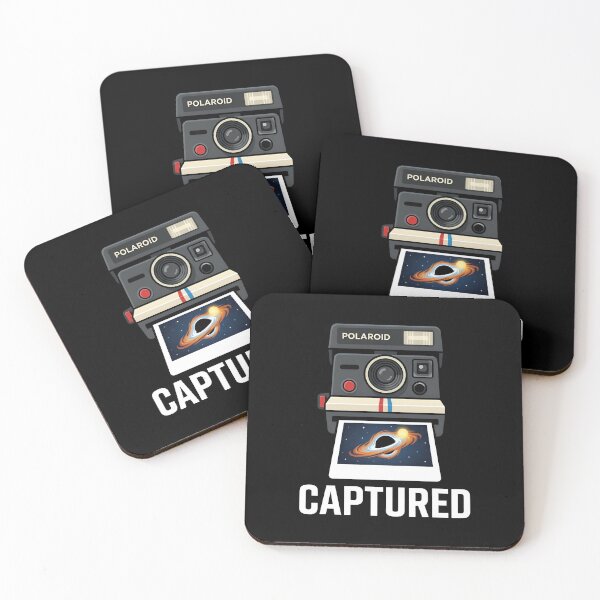 Item preview, Captured Polaroid Instant Camera Black Hole Astrophotography designed and sold by Zazz Lee.