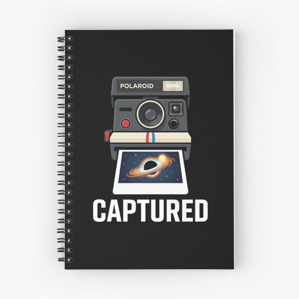 Item preview, Captured Polaroid Instant Camera Black Hole Astrophotography designed and sold by Zazz Lee.