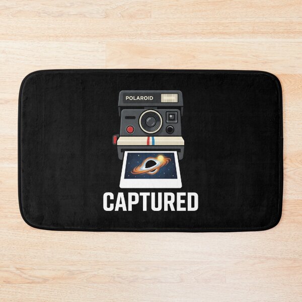 Item preview, Captured Polaroid Instant Camera Black Hole Astrophotography designed and sold by Zazz Lee.