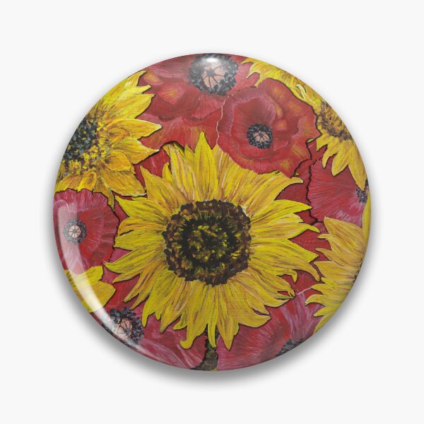 Item preview, Sunflowers Poppies 5 designed and sold by nastiaart.