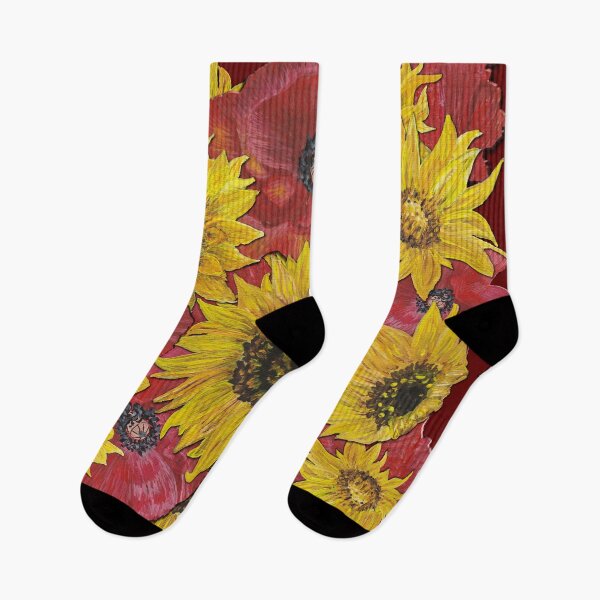 Item preview, Sunflowers Poppies 5 designed and sold by nastiaart.