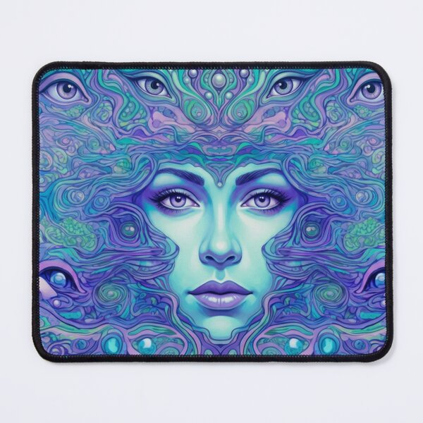 Item preview, Psychic Flow: Surreal Vision & Fluid Waves designed and sold by Ethereal Pour Studio.