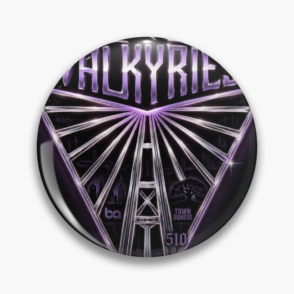 Item preview, Golden State Valkyries Chrome Logo - Town Bidness 510 Design designed and sold by madebyaa.