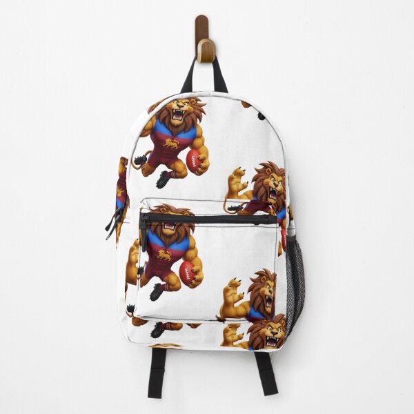 Item preview, Brisbane Lions AFL Mascot Logo Classic Vintage Retro Design designed and sold by Luke Foran Sports Art.