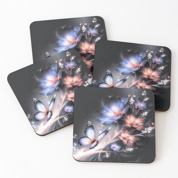 Item preview, The Luminescent Flora of the Midnight Garden designed and sold by bloorose.