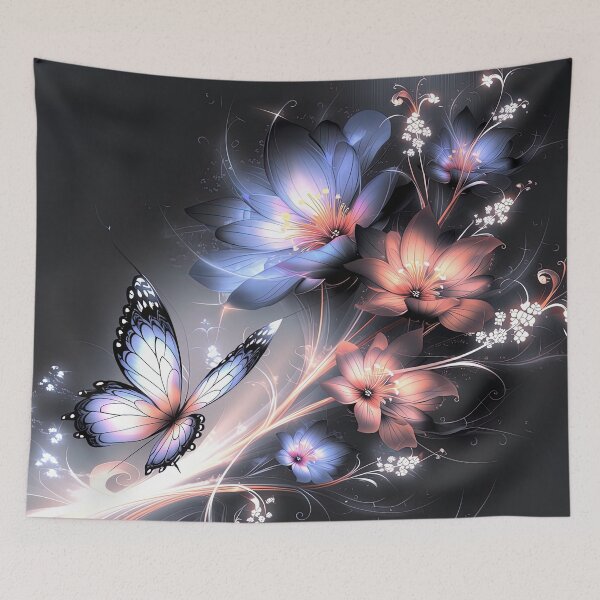 Item preview, The Luminescent Flora of the Midnight Garden designed and sold by bloorose.