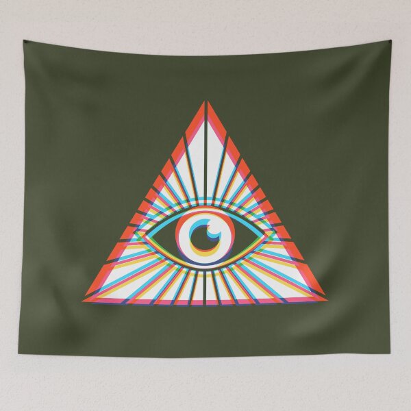 Item preview, All Seeing Eye - Dark Soft designed and sold by animinimal.
