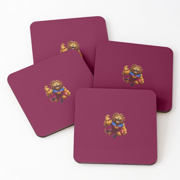 Item preview, Brisbane Lions AFL Mascot Logo Classic Vintage Retro Design designed and sold by Luke Foran Sports Art.