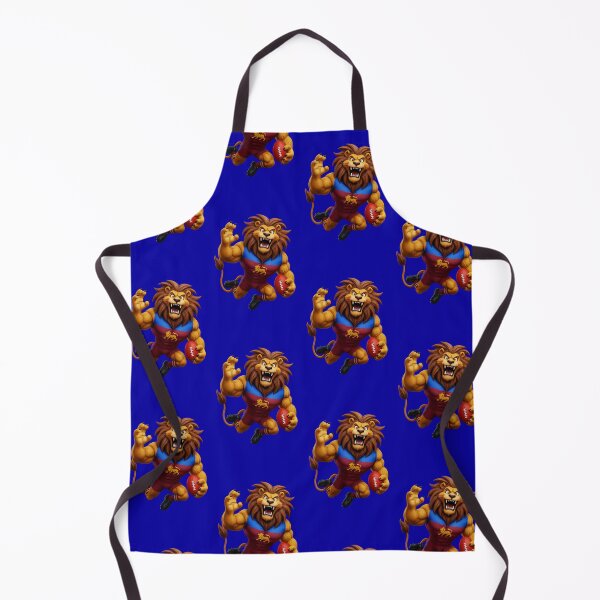 Item preview, Brisbane Lions AFL Mascot Logo Classic Vintage Retro Design designed and sold by Luke Foran Sports Art.