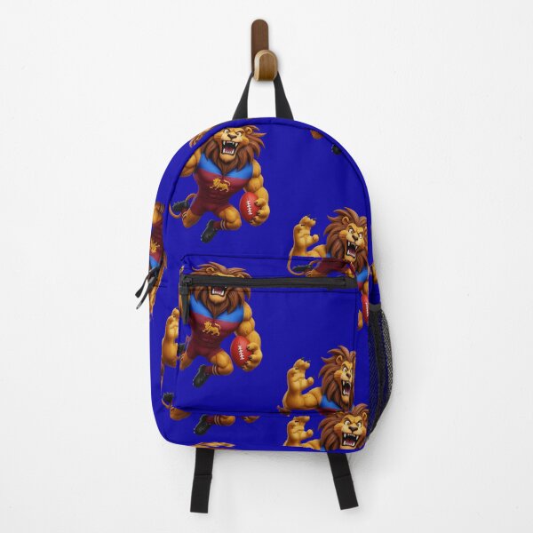 Item preview, Brisbane Lions AFL Mascot Logo Classic Vintage Retro Design designed and sold by Luke Foran Sports Art.