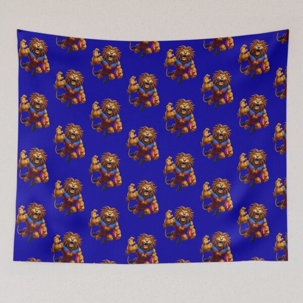Item preview, Brisbane Lions AFL Mascot Logo Classic Vintage Retro Design designed and sold by Luke Foran Sports Art.