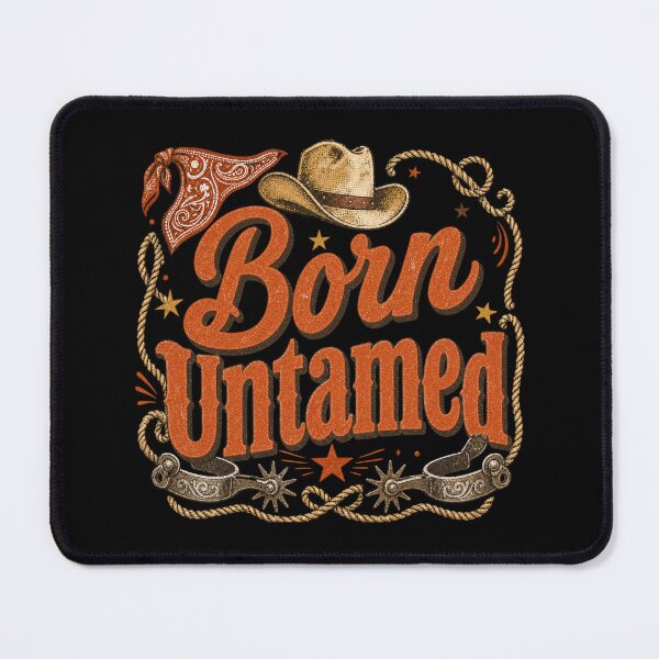 Item preview, Born Untamed Western Cowboy Vintage designed and sold by NosandEdgy.