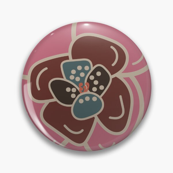 Item preview, Funky Modern Abstract Floral Pink And Orange. designed and sold by SalsySafrano.