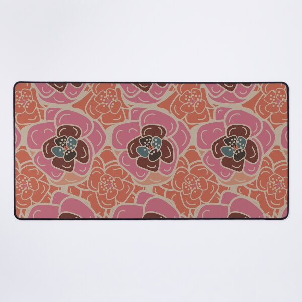 Item preview, Funky Modern Abstract Floral Pink And Orange. designed and sold by SalsySafrano.