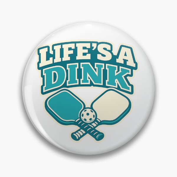 Item preview, Life's a Dink - Funny Pickleball Paddle Design designed and sold by EastEndTownie.