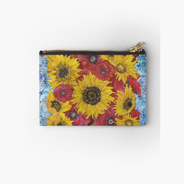 Item preview, Sunflowers Poppies Background 1 designed and sold by nastiaart.