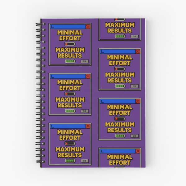 Item preview, Productive Laziness – Minimal Effort Maximum Results designed and sold by Mad Factory Designs.