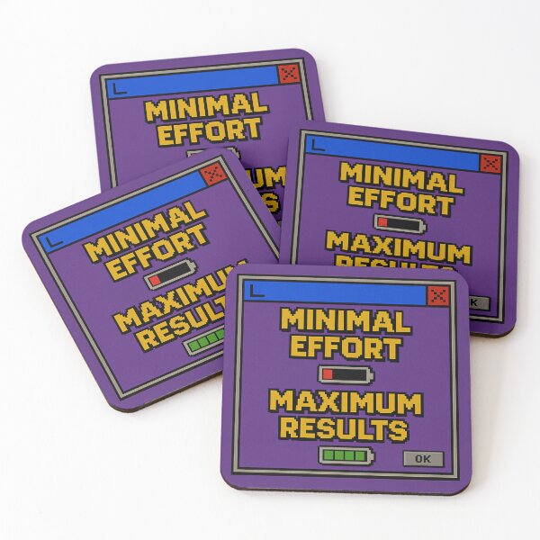 Item preview, Productive Laziness – Minimal Effort Maximum Results designed and sold by Mad Factory Designs.