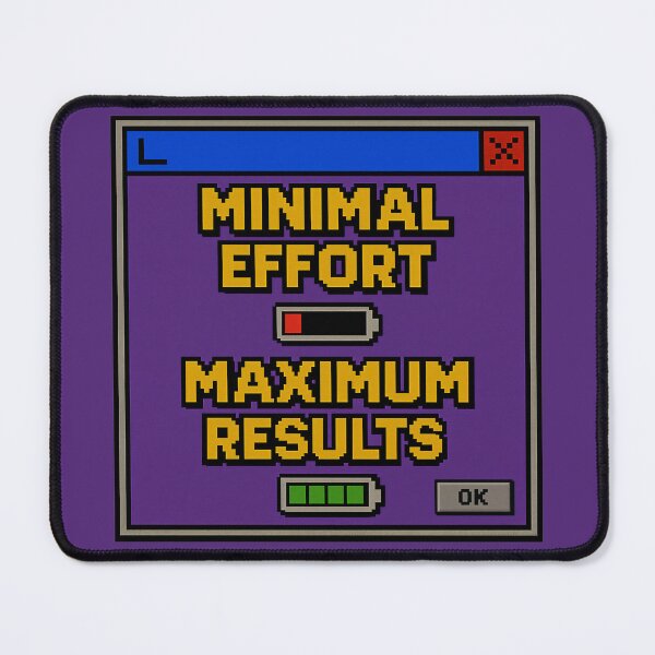 Item preview, Productive Laziness – Minimal Effort Maximum Results designed and sold by Mad Factory Designs.
