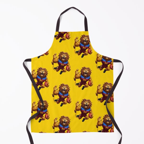 Item preview, Brisbane Lions AFL Mascot Logo Classic Vintage Retro Design designed and sold by Luke Foran Sports Art.