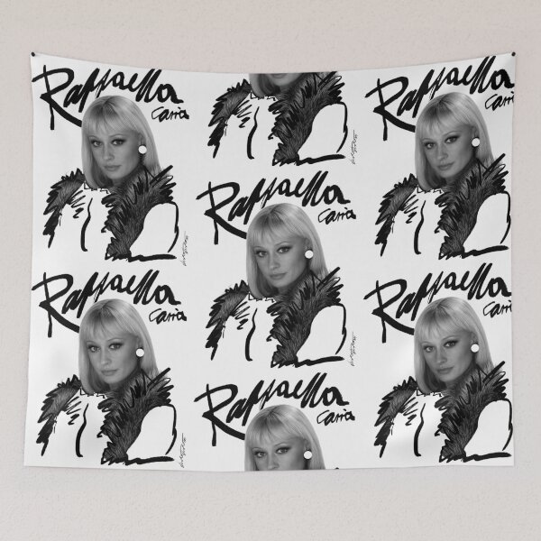 Item preview, RAFFAELLA CARRA 80S RETRO STYLE designed and sold by DiscoDiscoMx.