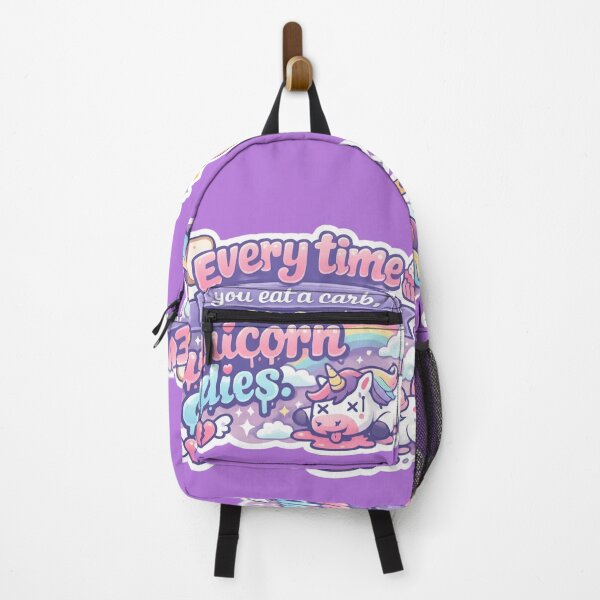 Item preview, Every time you eat a carb, one unicorn dies. designed and sold by amyness.