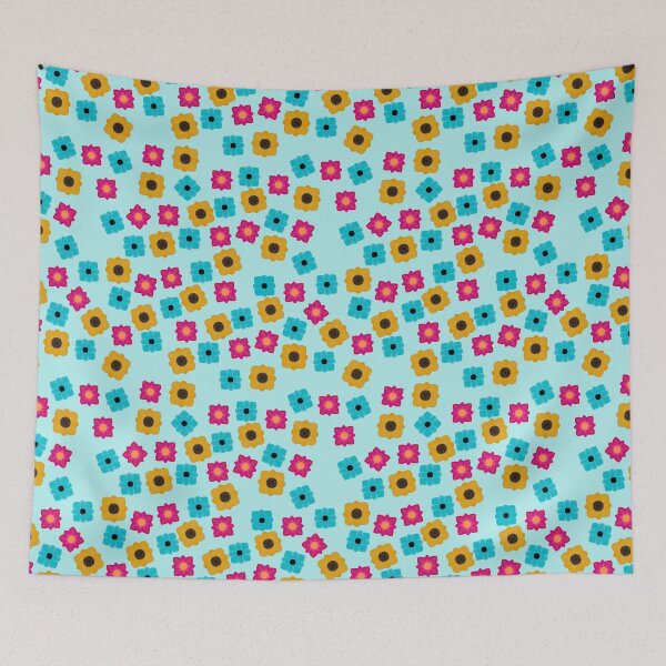Item preview, Handdrawn Floral Pattern designed and sold by RebelCatStudios(RCS).