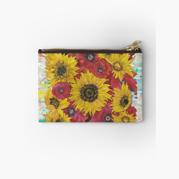 Item preview, Sunflowers Poppies Background 2 designed and sold by nastiaart.