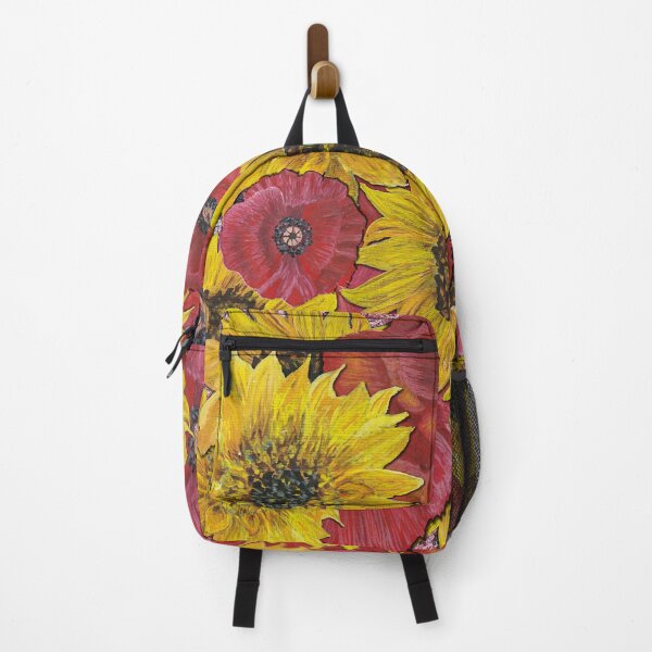 Item preview, Sunflowers Poppies Background 3 designed and sold by nastiaart.