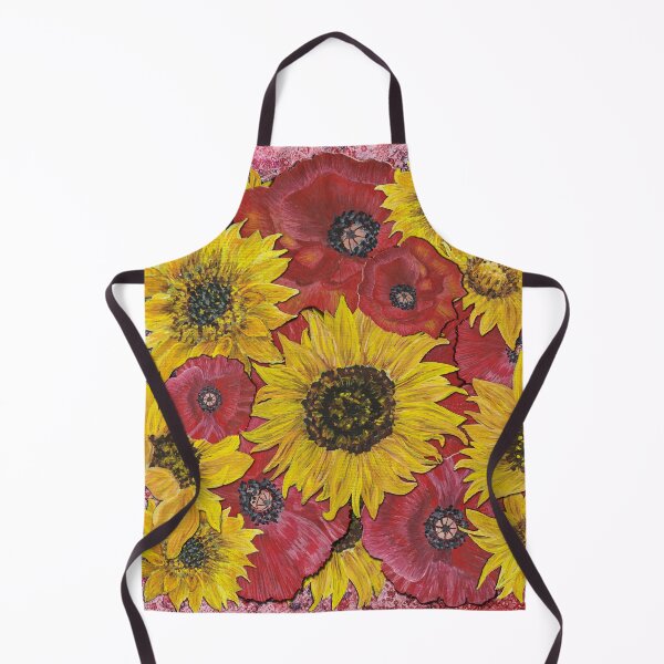 Item preview, Sunflowers Poppies Background 3 designed and sold by nastiaart.