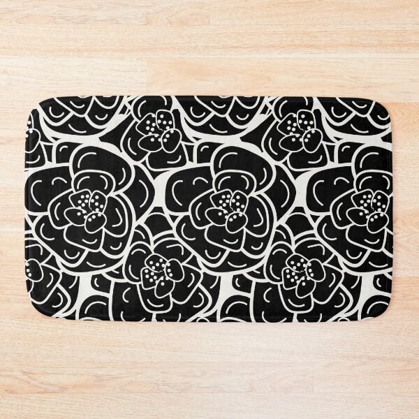 Item preview, Bold Modern Abstract Floral Black And White. designed and sold by SalsySafrano.