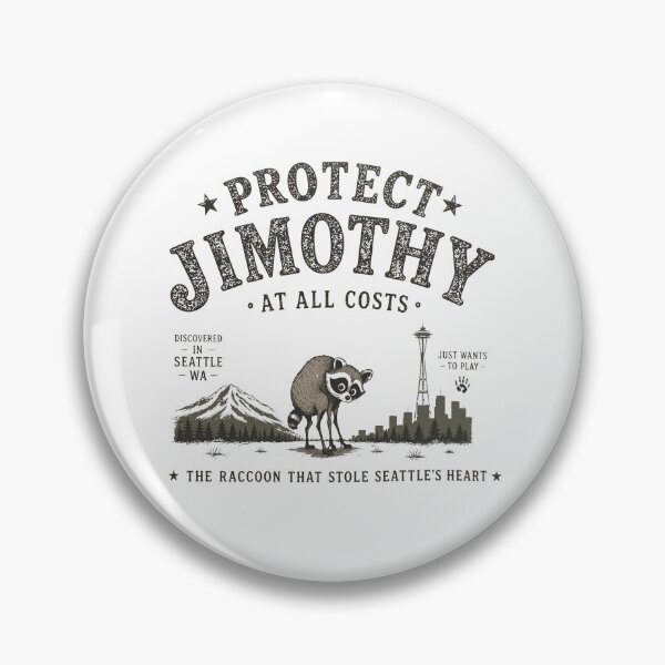 Item preview, Protect Jimothy Shirt, Jimothy Seattle Raccoon Tee, Raccoon Graphic T-shirt, Viral Seattle Mem designed and sold by sawczy-shop.