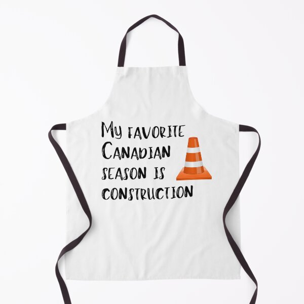 Item preview, My favorite Canadian season is construction - Canadian Season Construction Joke Graphic Tee designed and sold by PowerKanjiFit.