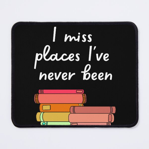 Item preview, I miss places I've never been | Aesthetic Poster designed and sold by AlxMn.