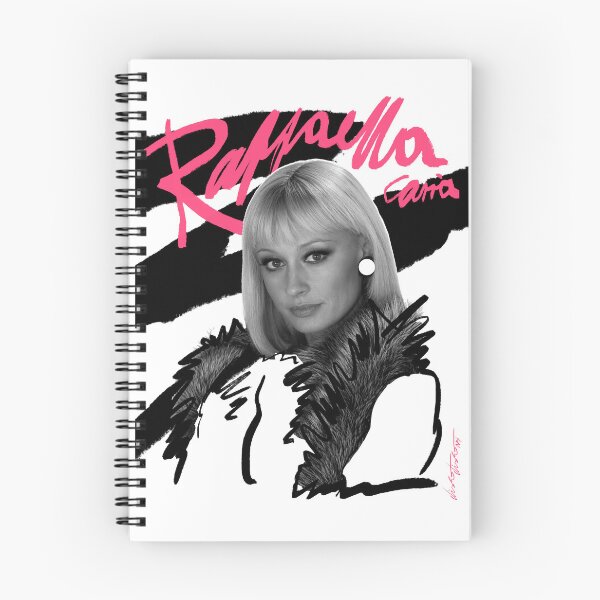 Item preview, RAFFAELLA CARRA 80S RETRO STYLE PINK LOGO designed and sold by DiscoDiscoMx.