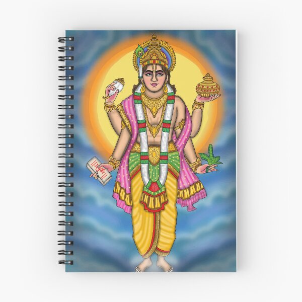 Item preview, Lord Dhanvantari Artwork | Divine Hindu God of Ayurveda Digital Illustration designed and sold by Harshit_Digital_Arts.