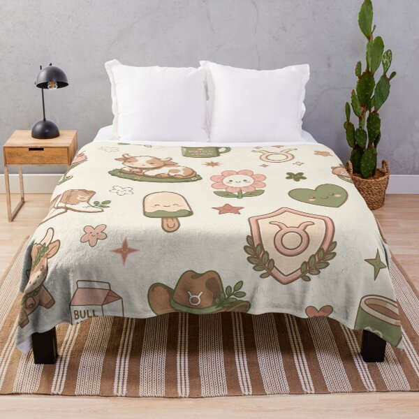 Item preview, Cute Baby Taurus Zodiac Seamless Pattern - Kawaii Earth Sign designed and sold by DANIEL RUEDMAN.