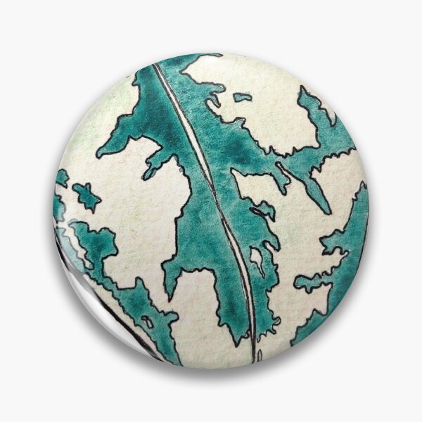 Item preview, Scindapsus pictus exotica watercolor leaf designed and sold by LemonJulesArt.